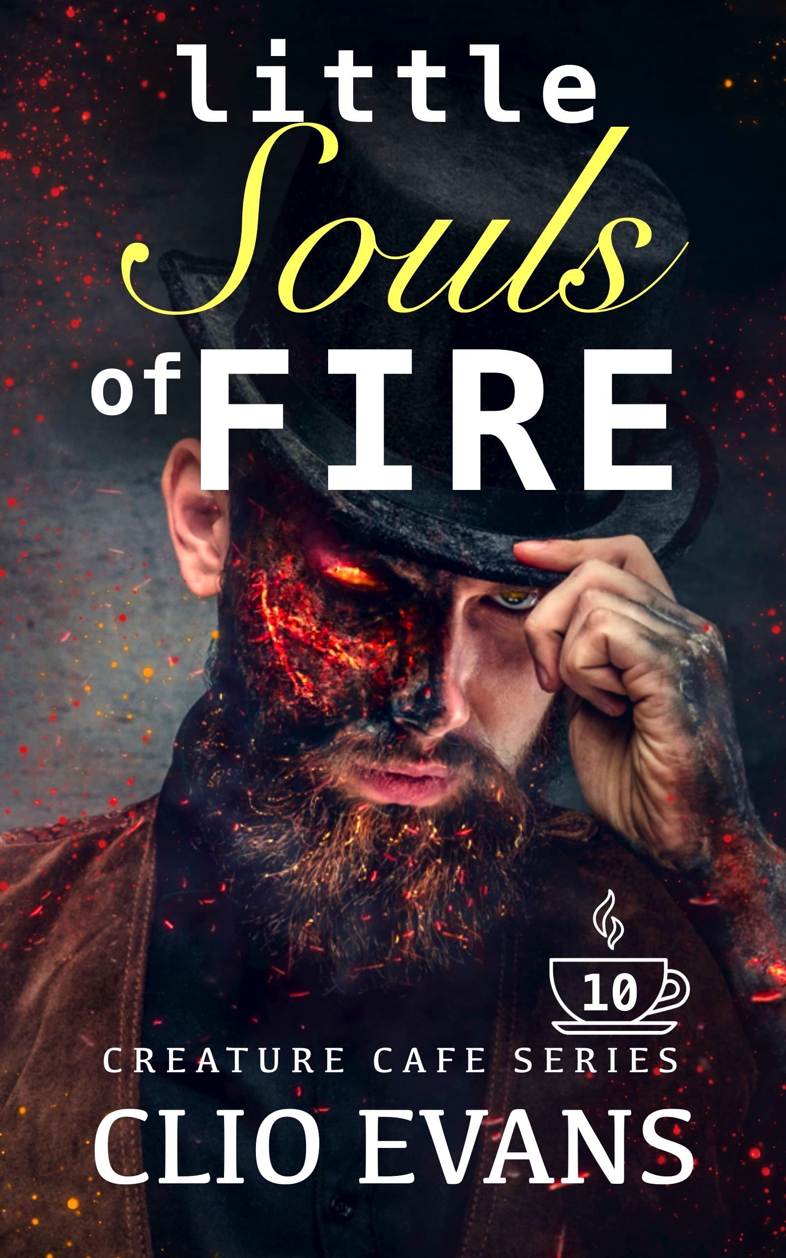 Little Souls of Fire (MMF Monster Romance- BARISTA'S BOOK) (Creature Cafe Series Book 10) Cover